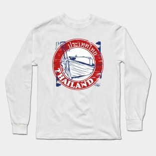 Thailand Passport stamp Long Sleeve T-Shirt